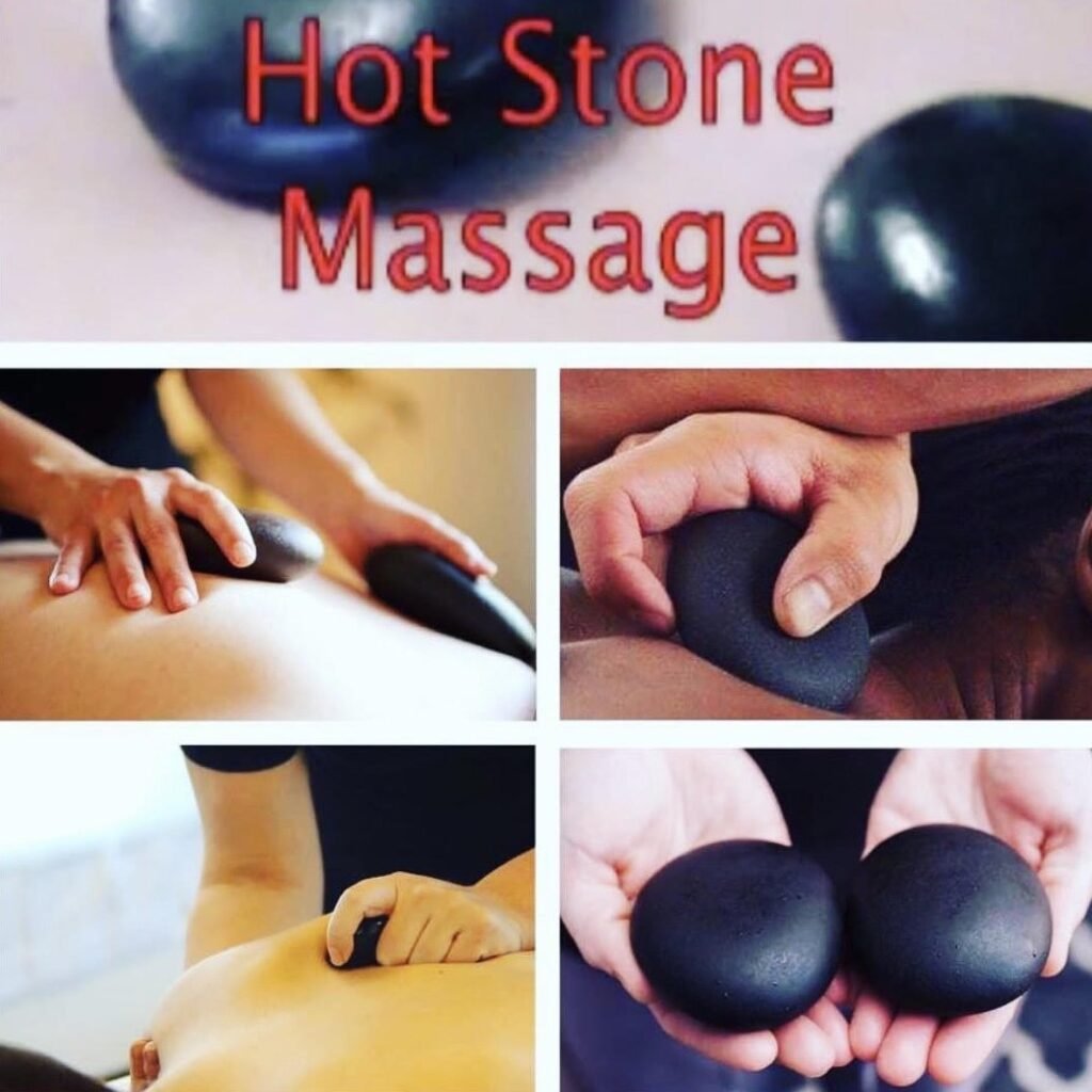 Hot stone massage